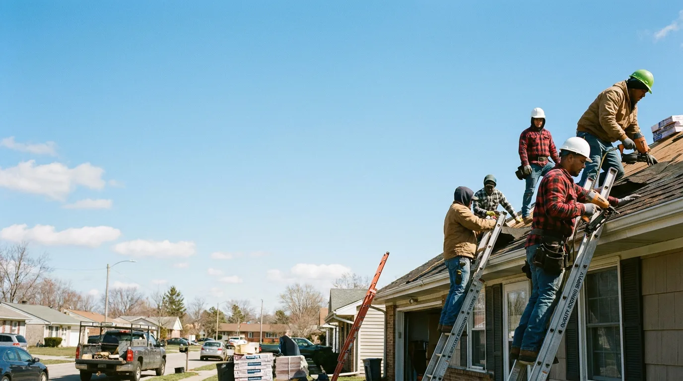 Roofing in Teaberry, KY near me